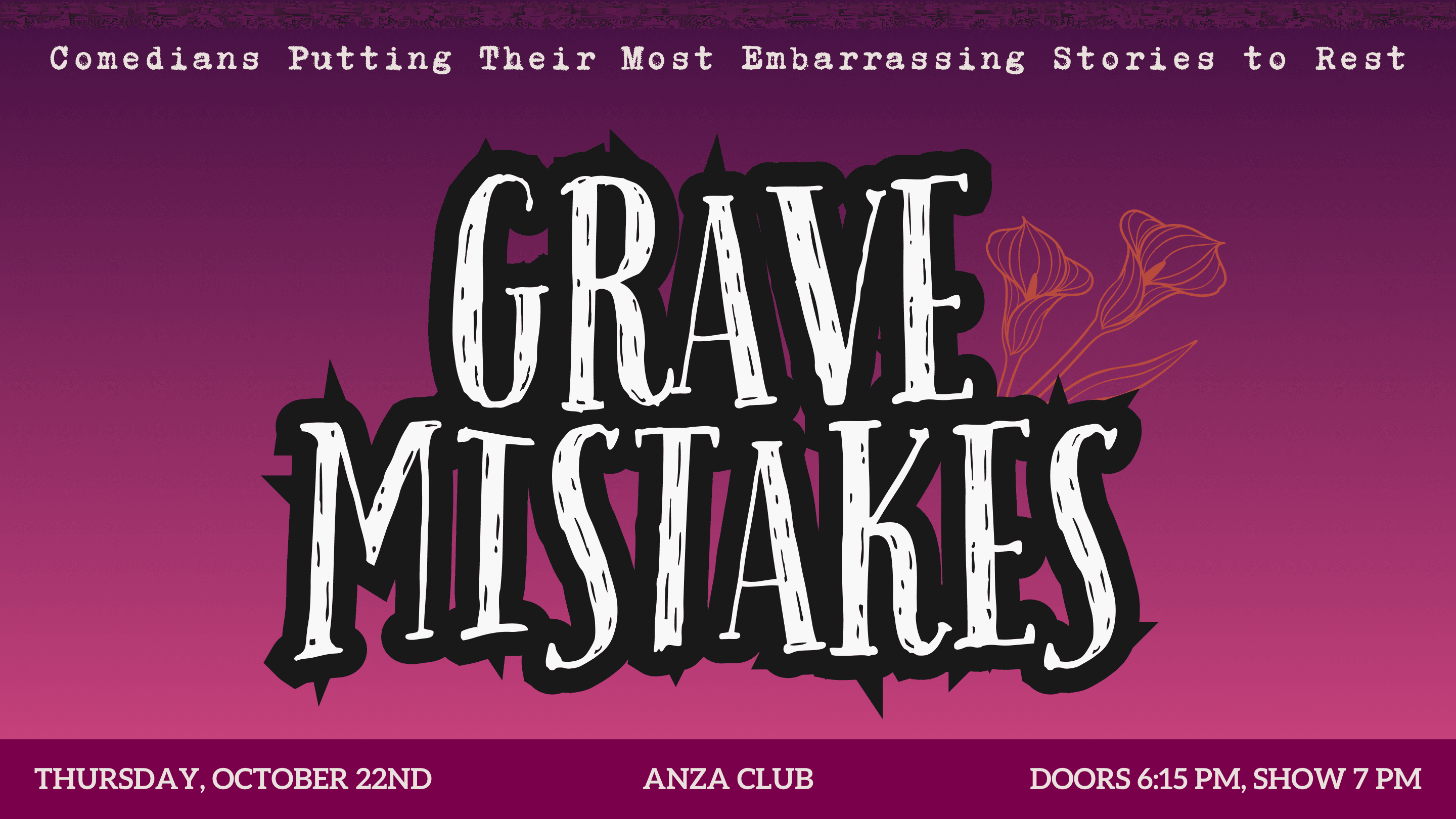 Grave Mistakes poster